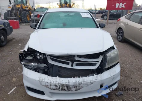 2014 Dodge Avenger Se from USA, damaged, VIN 1C3CDZABXEN227216
